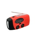 thumbnail image 1 of Multifunctional Radio Hand Crank Solar Radio USB Charging FM AM NOAA WB Weather Radios Emergency LED Flashlight Power Bank ,Handy Bright, 1 of 2