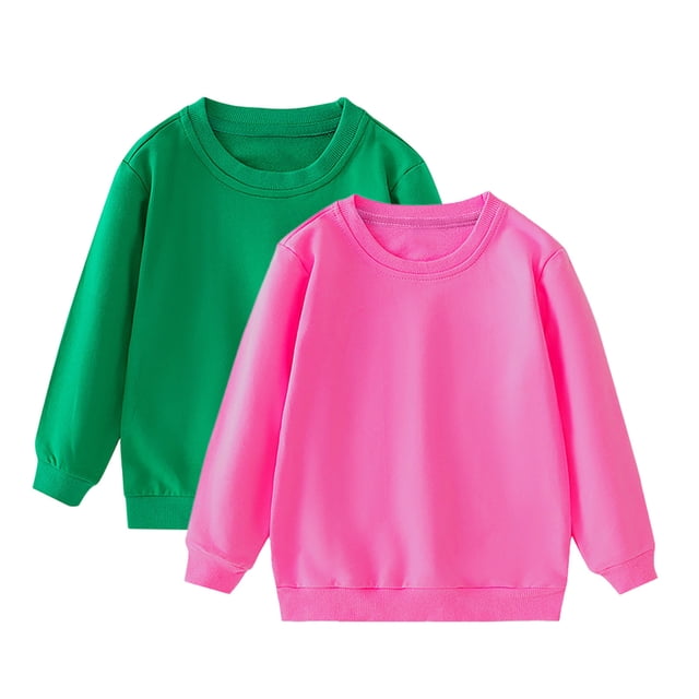Économies Automne/hiver! Srobpty Chandails à Manches Longues Sans Capuche pour Tout-Petits, Mode Garçons et Filles Ensemble Deux Pièces à Manches Longues et Col Rond
