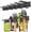 48 inch Double-Layer 6-Hook, variant on Garden Tool Organizer 48 in with 18 Garage Hooks, Heavy Duty Garage Wall Hooks for Hanging Ladder, Bike, Tool Storage Rack for Yard Tools, Shovel, Shed (23 Pack)