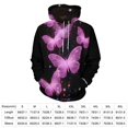 thumbnail image 2 of Dreamy Purple Butterfly Pattern (5)-1 3D Print Hoodie Men Women Autumn Thin Pullover Sweatshirt Vintage Streetwear Tops, 2 of 6