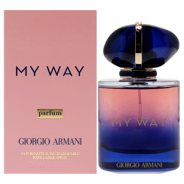 My Way Giorgio Armani Spray de perfume recargable de 1,7 oz