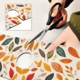 thumbnail image 6 of Yayeee Faucet Mat for Kitchen Sink 30" Diatomite Long Splash Guard Pad, Colorful Leaves, 2 Pack, 6 of 7