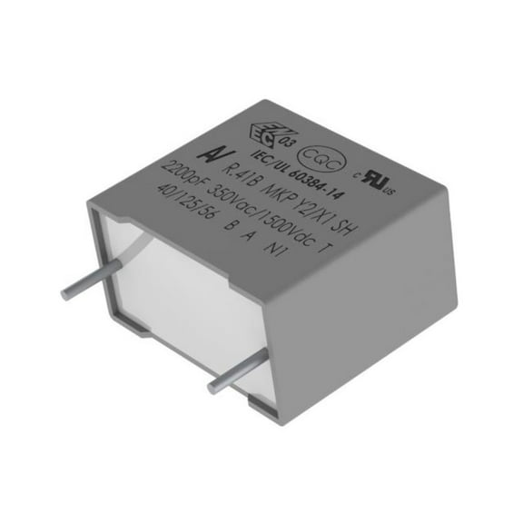 Pack of 4 R41BI247050T0K Film Capacitor 350V 1500V 0.047 µF (1.5kV) Polypropylene (PP), Metallized Radial :RoHS