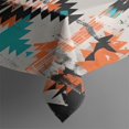 thumbnail image 3 of Colorful Geometric Triangle Diamond Pattern Rectangle Tablecloth 60"x84",Waterproof Polyester Rectangle Table Cloth, Wipeable Spillproof Polyester Tablecloth for Dining, Camping, Indoor and Outdoor, 3 of 5