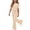 Beige, variant on BXJX Girls Outfit Sets Size 14 T, Summer Crew Neck 2PC Short Sleeve T-Shirts and Flare Pants Sets Beige