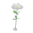 thumbnail image 2 of Arreglo floral de flores artificiales de 19,69 pulgadas de diámetro, elegante y realista. Blanco, 2 of 9