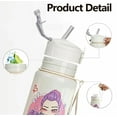 thumbnail image 5 of Christmas Gifts Cartoon Anime Tumbler Reusable Hard Water Bottle with Lid & Straw Eco-friendly, durable, and stylish. for school, travel, or parties. Birthday Gifts., 5 of 9