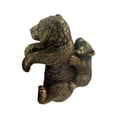 thumbnail image 3 of Figura decorativa de animal para jardín, estatua artística, artesanía, bonita maceta colgante. oso, 3 of 9