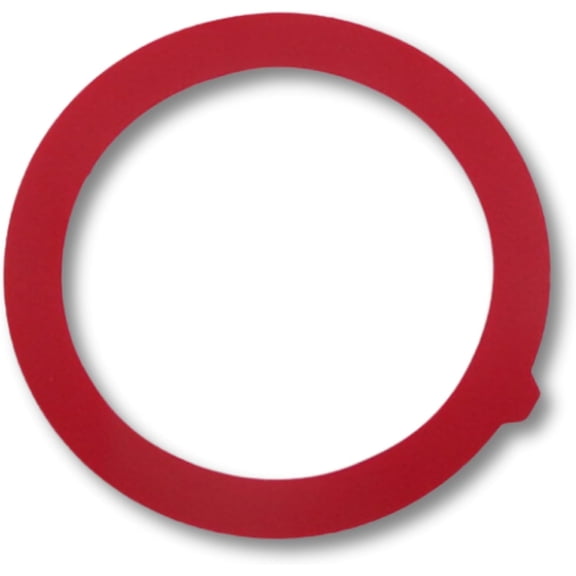 Flush Valve Seal Replacement – Red Silicone Toilet Tank Gasket (85x66x15 mm) for Kohler K-GP1059291 – Easy Installation