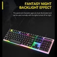 thumbnail image 2 of InnotechSc Teclado para Juegos, Alfombrilla para Ratón y Ratón y Auriculares para Juegos, Paquete de Retroiluminación RGB LED con Cable para Jugadores de PC y Usuarios de Xbox y PS4 - Edición 4 en 1, 2 of 12
