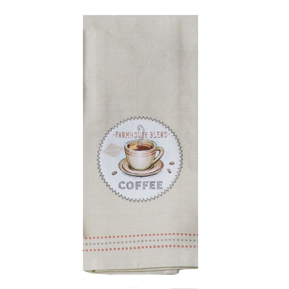 Kay Dee Designs Local Market Coffee Tea Towel, 18 x 28in