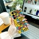 thumbnail image 3 of Mantenga su iPhone sano y salvo con esta elegante funda de goma TPU con estampado de dibujos animados para teléfono, 3 of 4