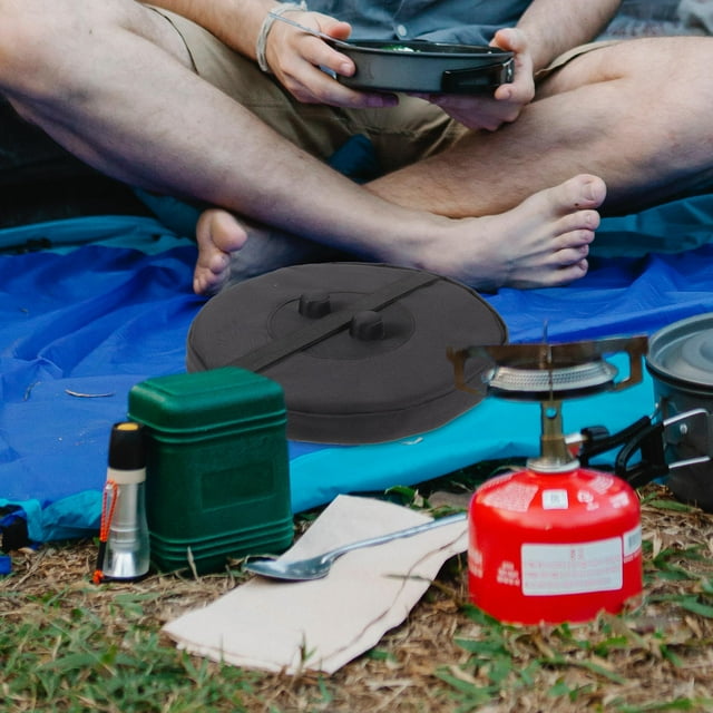 CTIRCHIU Coussin de Tabouret Pliant Portable Extérieur Coussin de Siège Pliable pour Camping Pêche Randonnée Design Compact Oxford