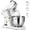 Porcelain 8.4QT, variant on 8.4QT Commercial Stand Mixer 800W Aluminum Die Casting, Mixers Kitchen Electric Stand Mixer Metal Food Mixer with Stainless Steel 8L Bowl, Dough Hook, Whisk and Beater, Cream White