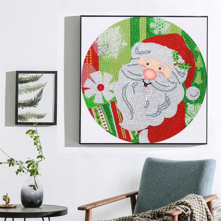 2 pcs Christmas Special Shaped Diamond Painting Bookmarks Santa – Jules'  Diamond Art