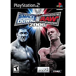 WWE Smackdown Vs. Raw 2006- PS2 Playstation 2