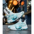 thumbnail image 6 of Novetra Men's Basketball Shoes Breathable Anti Slip Wear Resistant Super Light Sneakers Outdoor Cushioning Workout Fashion Running - BLUE_4, 6 of 6