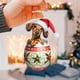 thumbnail image 2 of Decoraciones de Navidad para el Hogar Nuevo Producto Fronterizo Coche de Perro de Navidad Colgando Decoración de Navidad Coche de Acrílico Colgando Casa Coche Colgando Decoraciones de Navidad, 2 of 6