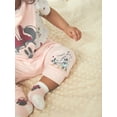 thumbnail image 6 of Disney Baby Wishes + Dreams Baby Girls Minnie Mouse Bodysuits and Pants Outfit Set, 9-piece, Newborn-12 Months, 6 of 8