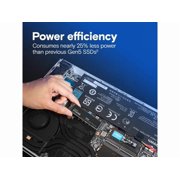 Crucial P510 2TB NVMe PCIe Gen5 M.2 2280 Internal Gaming SSD