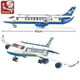thumbnail image 3 of 463pcs City Airport Airbus Aircraft Airplane Plane Brinquedos Avion Model Building Blocks Bricks Educational Toys For Children, 3 of 4