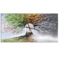 thumbnail image 1 of DesignArt Arbre avec Grande Horloge Murale Quatre Saisons, 1 of 2