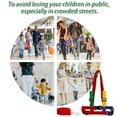 thumbnail image 3 of 2 in 1 Toddler Safety Harness,Walking Learning Helper,Child Walking Harness with Adjustable Buckle,Anti Lost Leash with Safely Lock for 1-5 Years Kids, 3 of 7