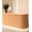 Natural Wood Complete Set - 1.8 meters, variant on Vakiorn Commercial Rattan Desk 70 inch Handwoven Lockable Drawer PE Rattan Baked Enamel Cable Management No Assembly Required for Office Beauty Shop Home School Store