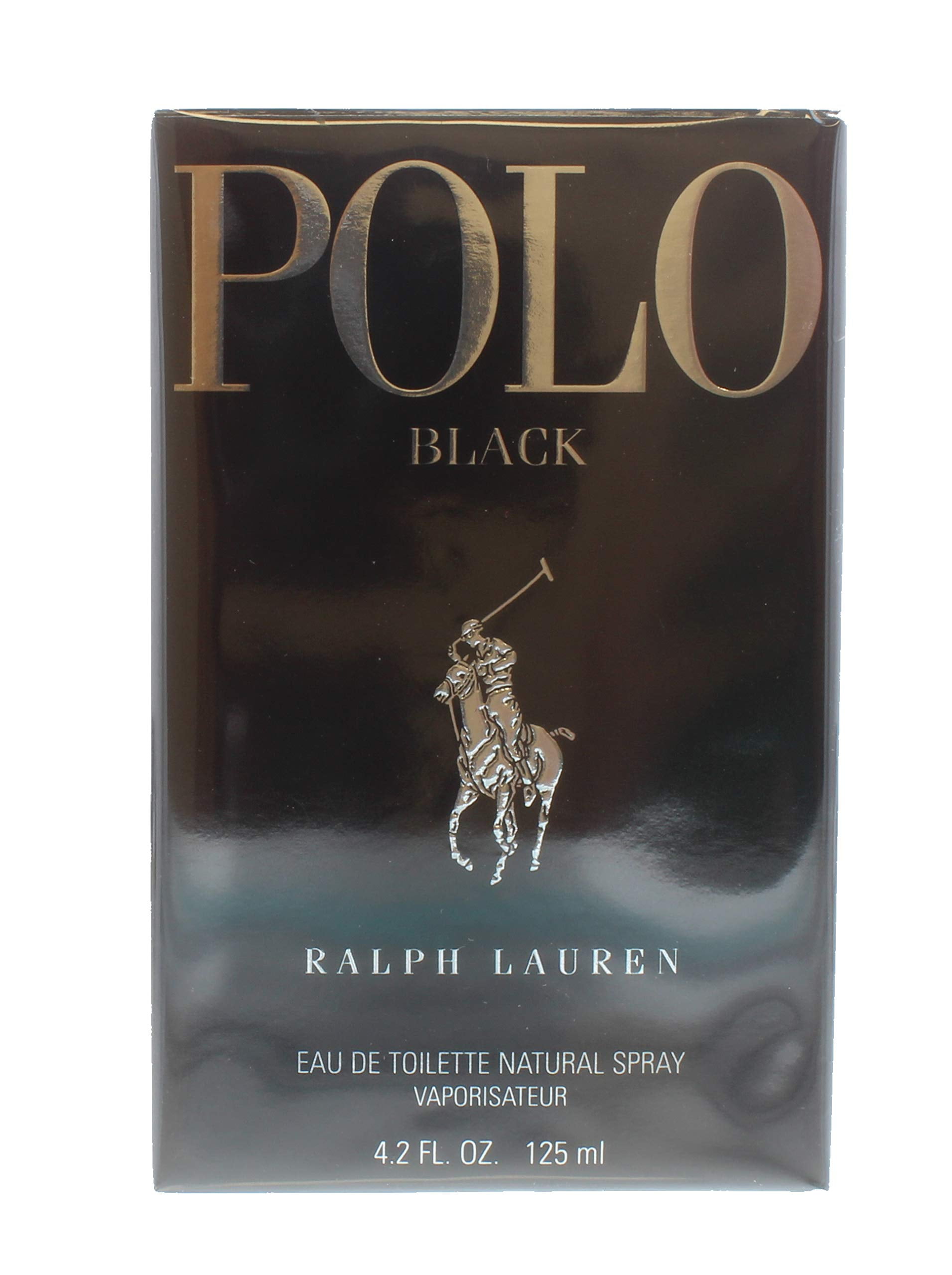 New Item RALPH LAUREN POLO BLACK EDT SPRAY 4.2 OZ POLO BLACK/RALPH