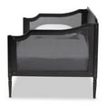 thumbnail image 2 of Baxton Studio Hancock Charcoal Finished Wood Twin Size Daybed, 2 of 9
