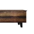 thumbnail image 5 of Home Design Auburn Storage Cabinet Bench with Hidden Compartment, Sturdy Construction, Multi-Purpose Design for Entryway, Bedroom, or Living Room, Vintage Oak, 5 of 9