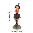thumbnail image 3 of Witch Resin Statues Fun And Realistic Standing Witch Themed Statues Statues Decorated With Craft Decorations For Family Table Decorations, 3 of 5