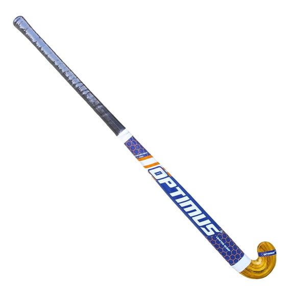 Bâton de Hockey Xplod Junior Bâton de Hockey 33 Pouces en Fibre de Verre avec Tête Laminée - avec Couvercle Tétron / Fibre de Carbone et de Verre / Léger et Rigide