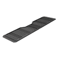 thumbnail image 3 of Auto Drive All Weather Rear Floor Mat, Universal Fit, Black, 1 Piece, FL32547B1, 3 of 5