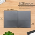 thumbnail image 2 of BAZIC 2 Pockets Paper Folder, Premium Leatherette Portfolio, Letter Size Folder, 25-Count, 2 of 6