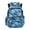 Blue Digital Camo Running Horse Pattern, variant on Chririnla Multiple Pockets Schoolbag for Back to School Daily Use, Polyester Waterproof Primary Students School Bookbag, Fire Wolf Design