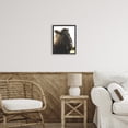 thumbnail image 3 of Stupell Industries Farmhouse Bessie The Cow Portrait Black Floating Frame Canvas Art, 17 x 21, by Leah Straatsma, 3 of 8