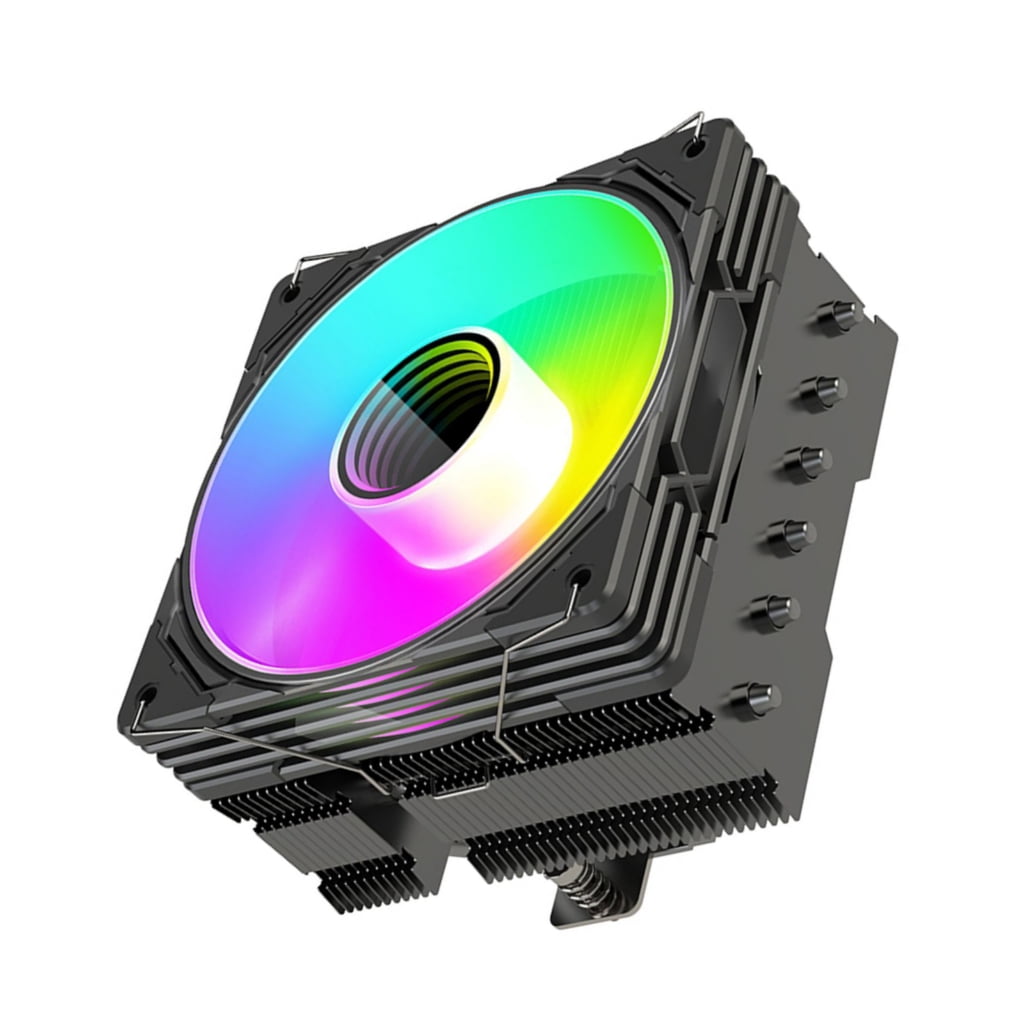 ARGB CPU Air Coolers 6 Heat Pipes Cpu Coolers Fan Aluminium Heatsink ARGB Lighting Radiators Cooling Heatsinks Desktop