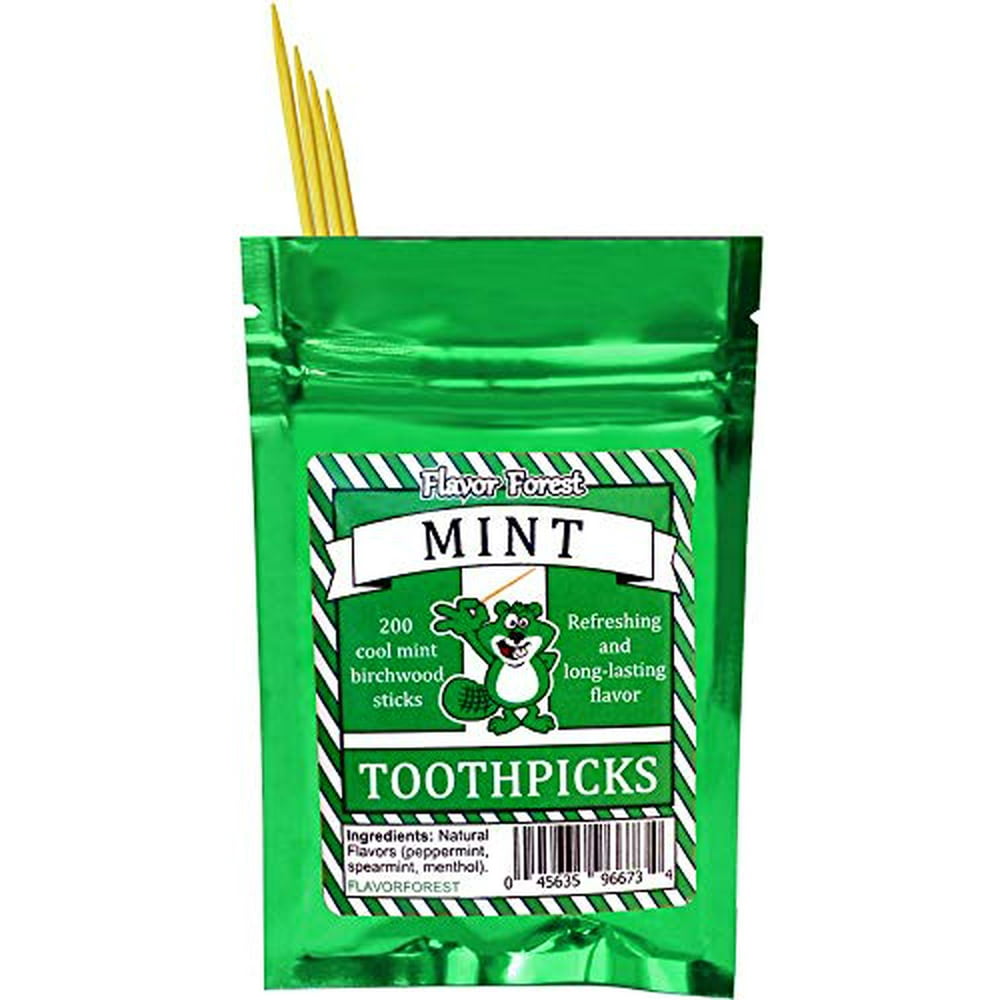 Mint Flavored Toothpicks 200ct