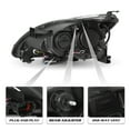 thumbnail image 3 of For 2013 2014 2015 Nissan Sentra [Factory Style] RH Passenger Headlight Headlamp, 3 of 7