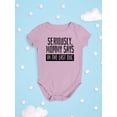 thumbnail image 3 of Mommy Says I'm The Last One Bodysuit Infant -Smartprints Designs,  6 Months, 3 of 4