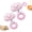 B, variant on Cheese-Shaped Plush Calming Sound Pet Toy, Dog Chew (1, B) | Built-in squeaker creates soft calming sounds to relieve dog separation anxiety. Soft plush shield supports safe chewing