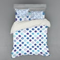 thumbnail image 2 of Ambesonne Watercolor Bedding Set 3 Pcs, Blue Tones Soft Funky, Twin, Multicolor, 2 of 3