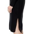 thumbnail image 3 of Vince Camuto womens  Side Slits Sweaterdress, m, Black, 3 of 3
