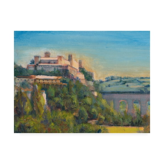 Trademark Fine Art 'Nostalgic Tuscany II' Canvas Art by Sandra Iafrate