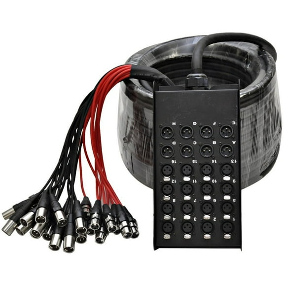 Seismic Audio SACB-16x8x100 Stage Box