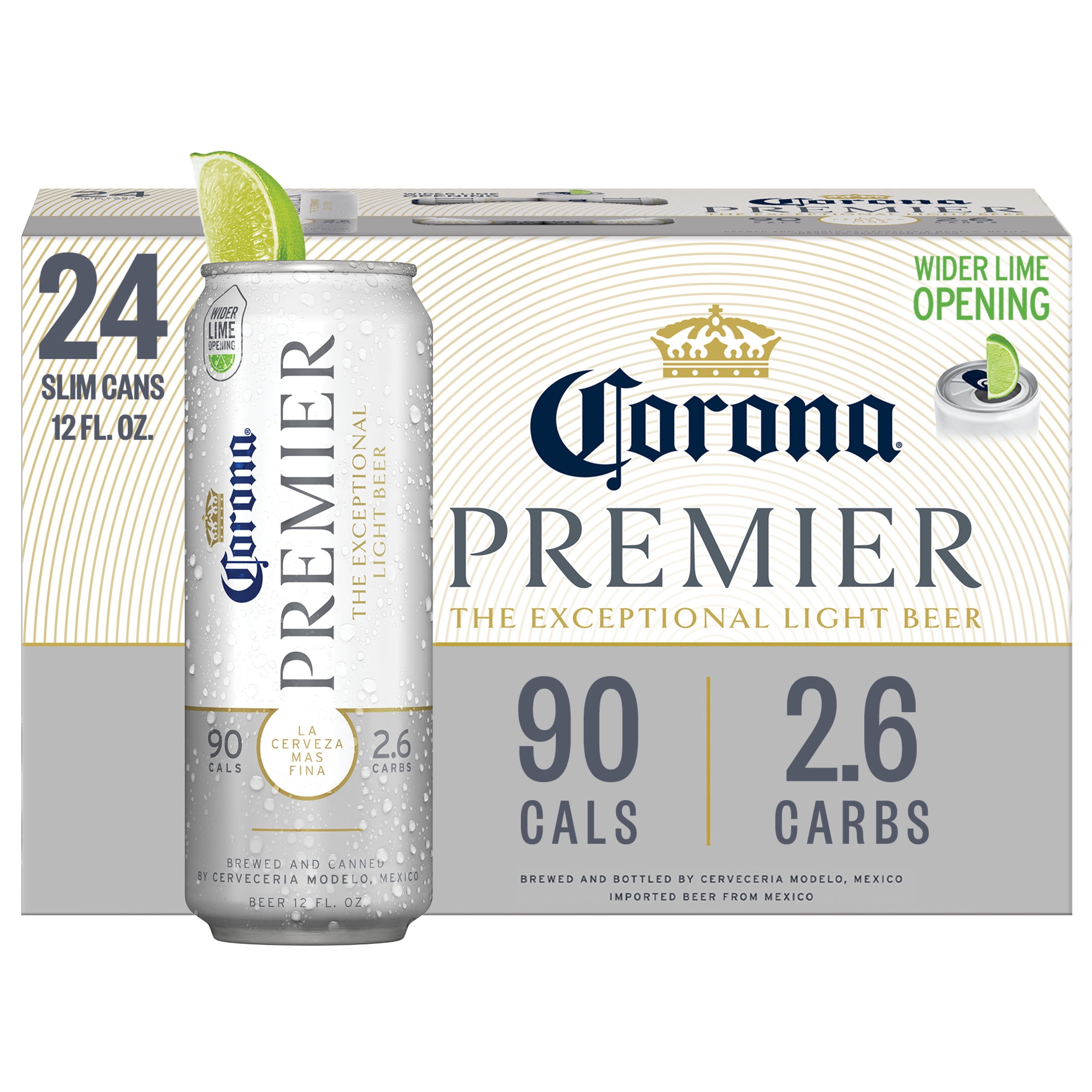 Corona Premier Mexican Lager Import Light Beer, 18 pack 12 fl. oz
