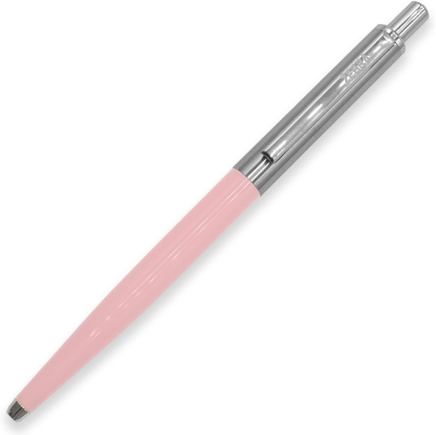 Zebra Pen 901 Retractable Ballpoint Pen - Medium Point 1.0mm Nib - Black Ink - Pastel Barrels - Pack of 5
