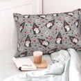 thumbnail image 4 of Cauagu Halloween Gnome Print Pillow Covers with Envelope Closure,1PC Pillow Cases Decorative Pillow Case for Bed & Couch, Pillows Not Included-16"x24", 4 of 6