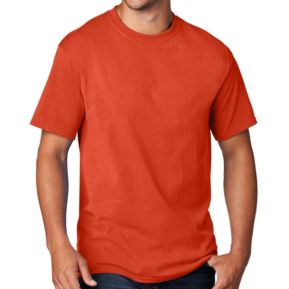 Men's Regular Guy Classic T-shirt, Small Orange